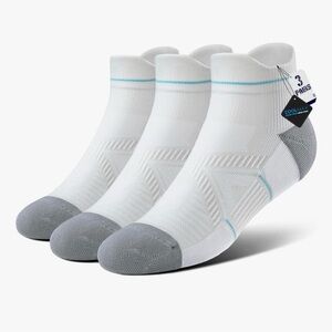 Brisira Coolmax Ankle Socks - Size S (US 5-8)